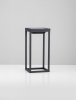 Minimalistyczna lampa solarna zewnętrzna do ogrodu klasyczna LED kolor antracyt ściamnialna IP54 OLVERTO LE75291 Luces Exclusivas